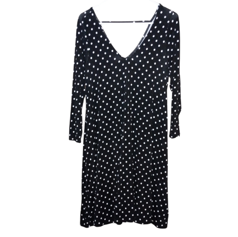 Torrid Black/White Polka Dot Dress Size 00